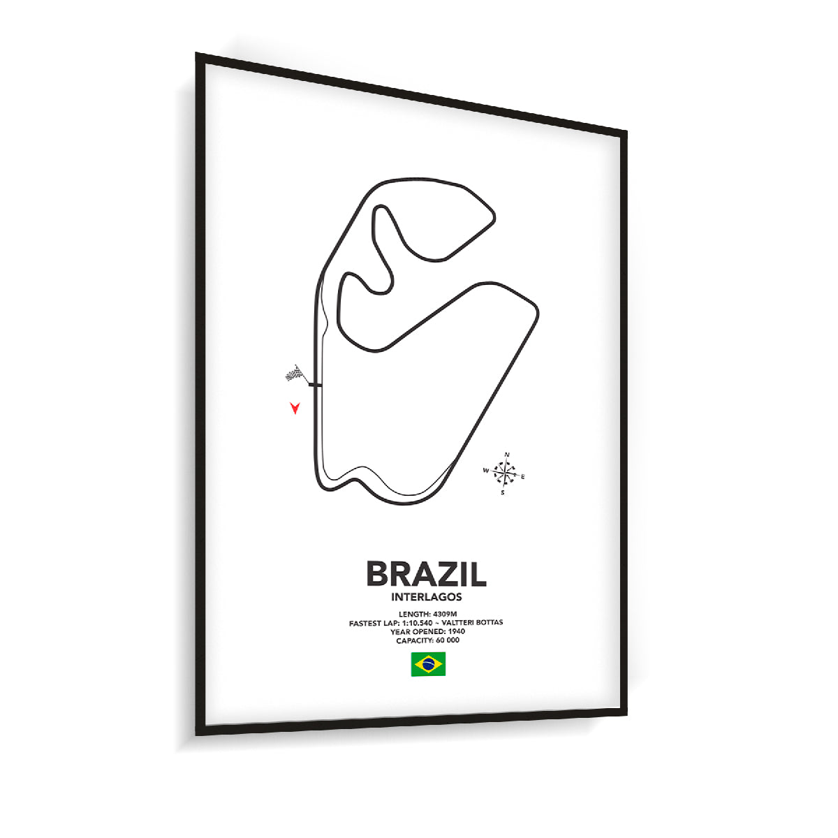 Brazilian Grand Prix Poster