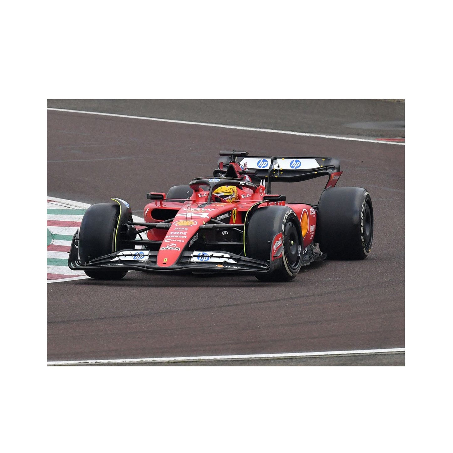 Lewis Hamilton Fiorano Test Poster