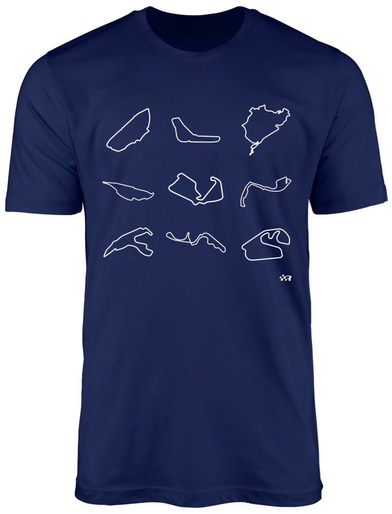 Formula 1 Tracks T-shirt