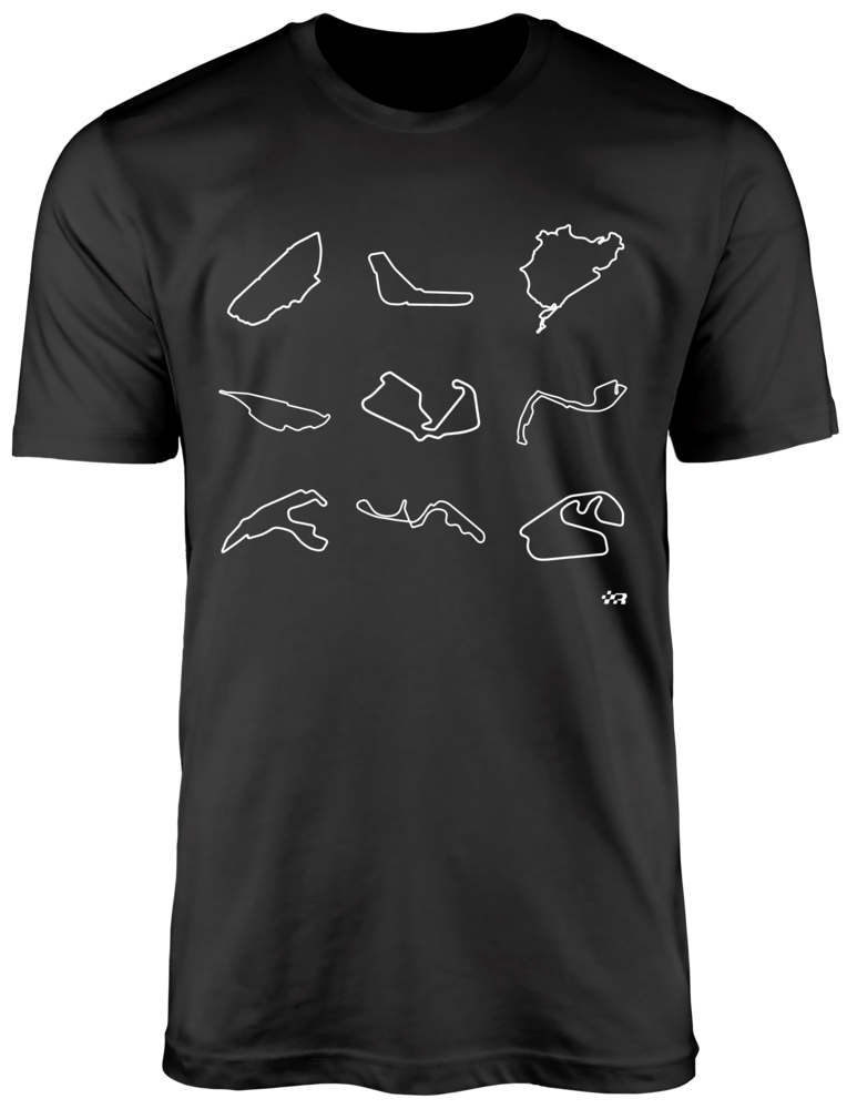 Formula 1 Tracks T-shirt