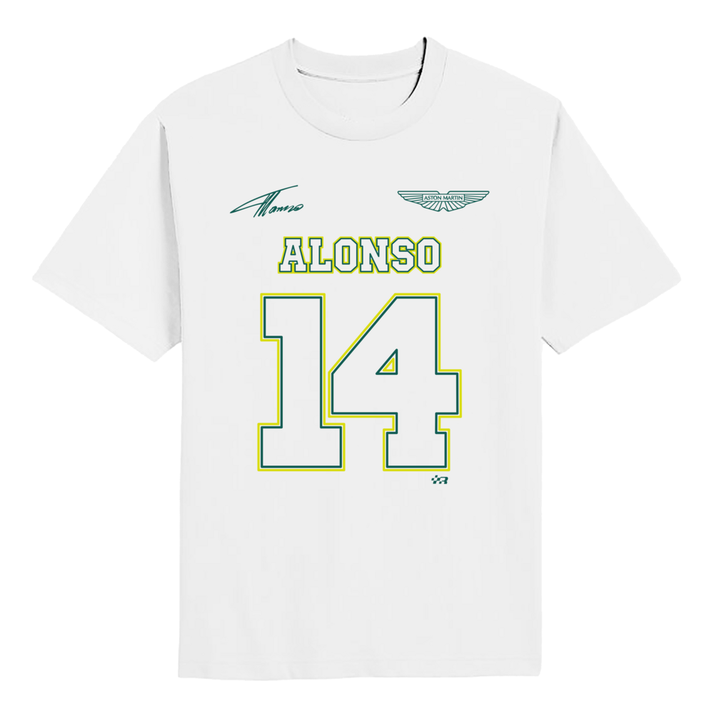 Fernando Alonso Aston Martin 14 T-shirt