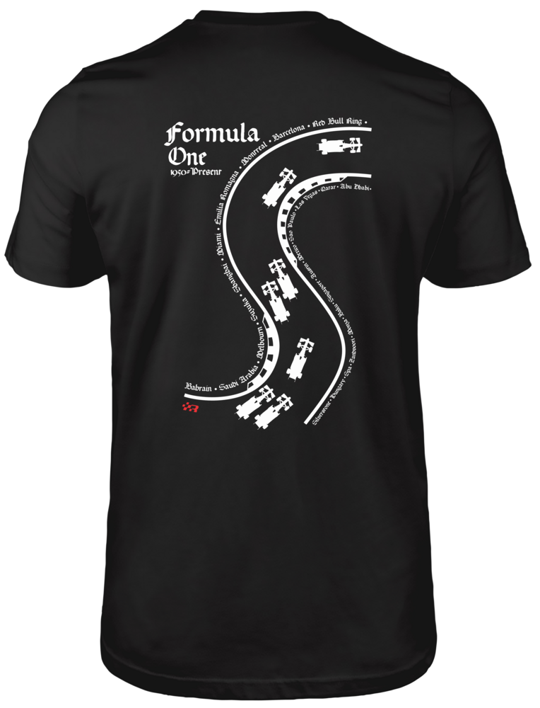 Formula One 1950 and Present T-shirt