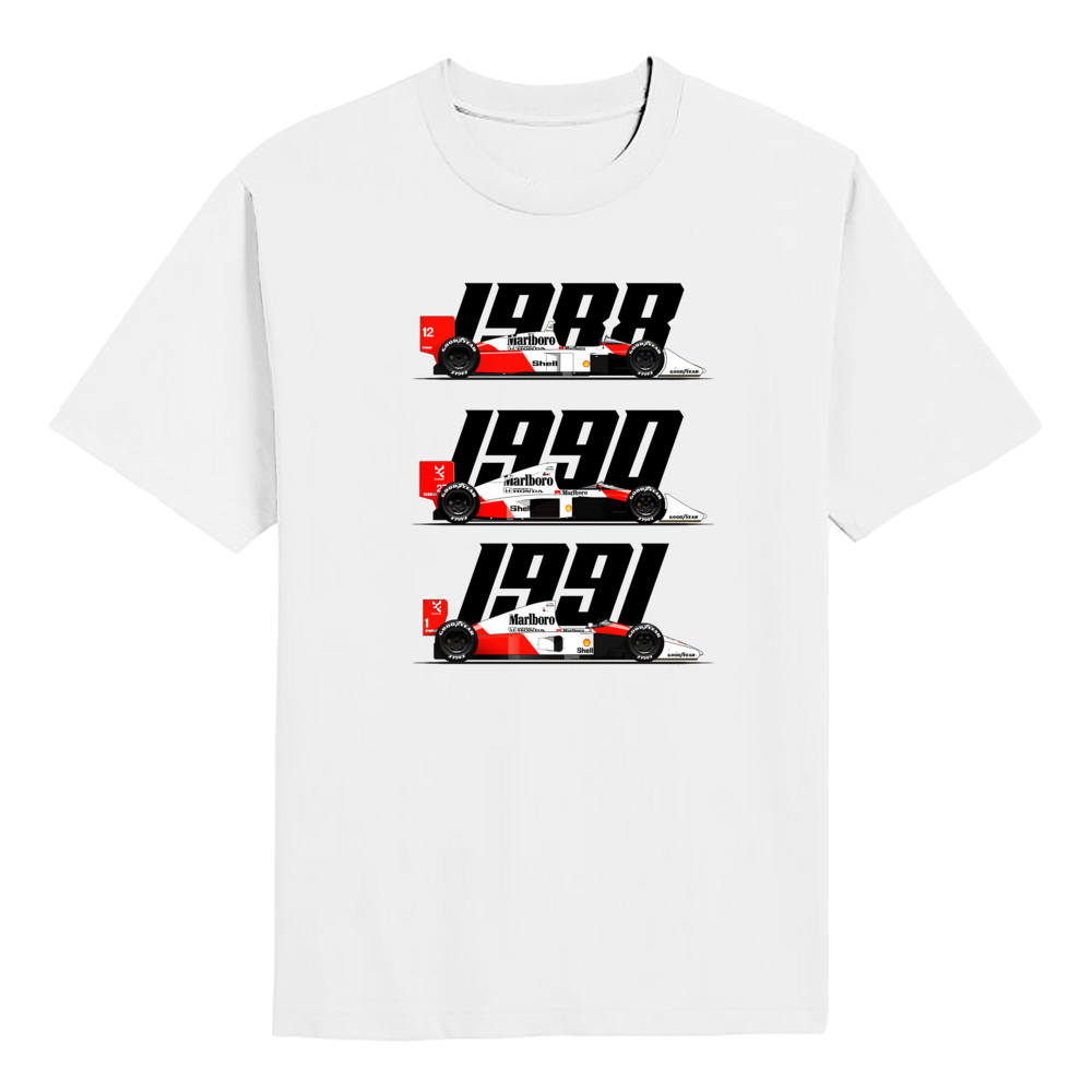 McLaren Marlboro F1 Team MP4 Championship Cars T-shirt - Special Edition