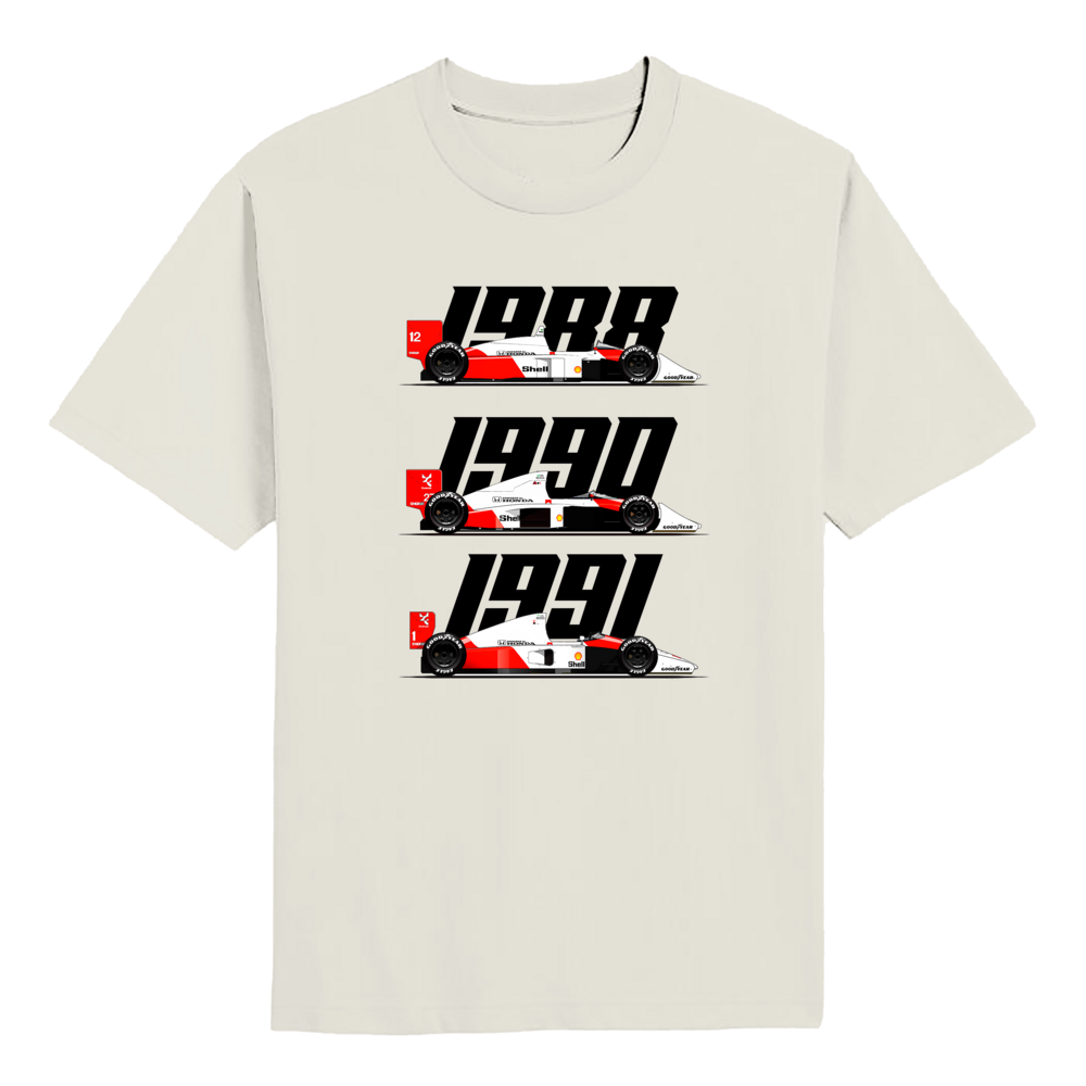 McLaren F1 Team MP4 Championship Cars T-shirt - Special Edition