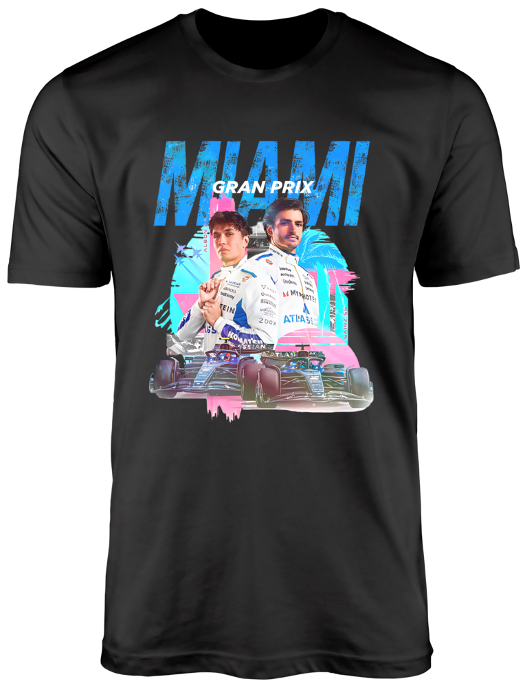 Williams Racing Miami Grand Prix 2025 T-shirt