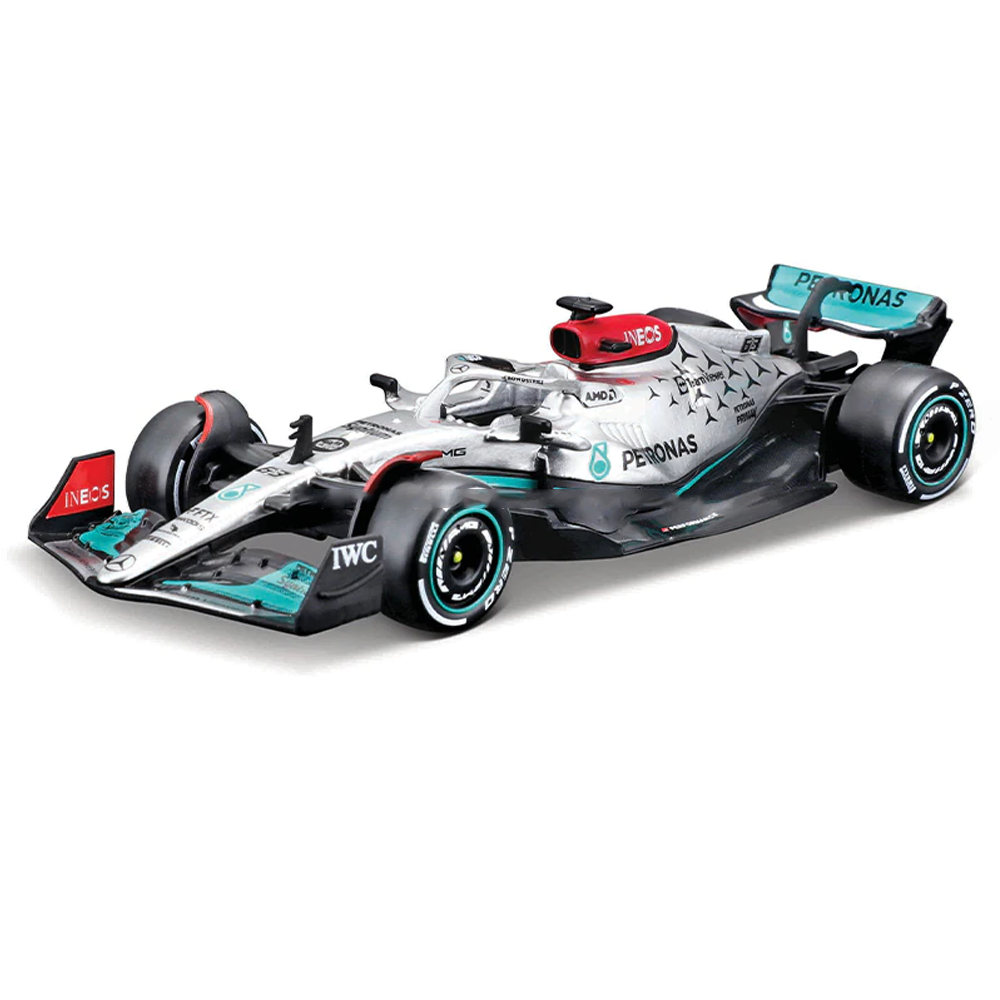 W13 Mercedes AMG Petronas F1 Team 2022 1:43 Scale Cars