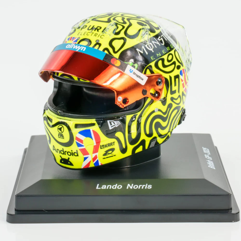 Spark 1:5 Lando Norris British GP 2025 Helmet