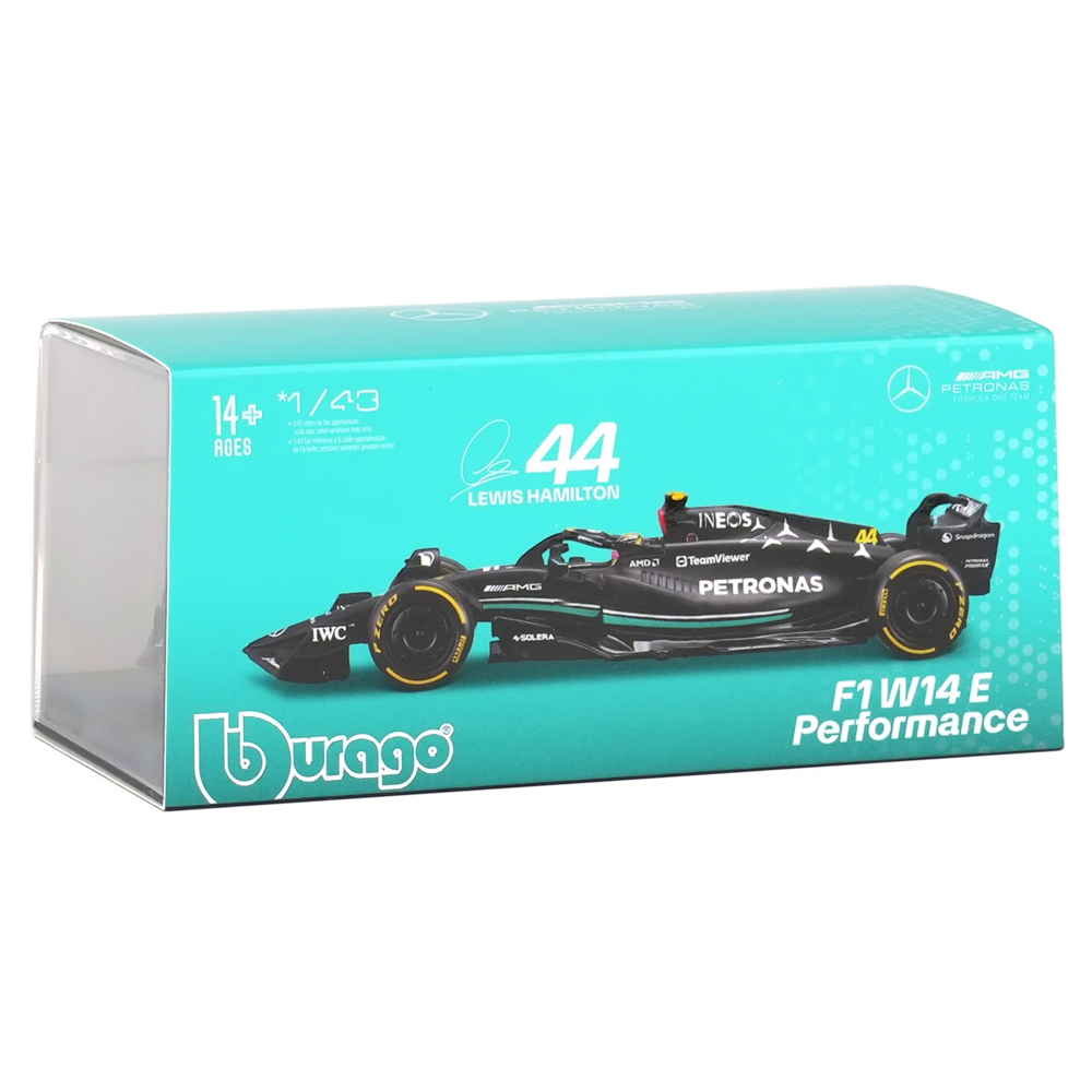W14 Mercedes AMG Petronas F1 Team 2023 BOX 1:43 Model Cars