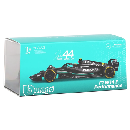 W14 Mercedes AMG Petronas F1 Team 2023 BOX 1:43 Model Cars