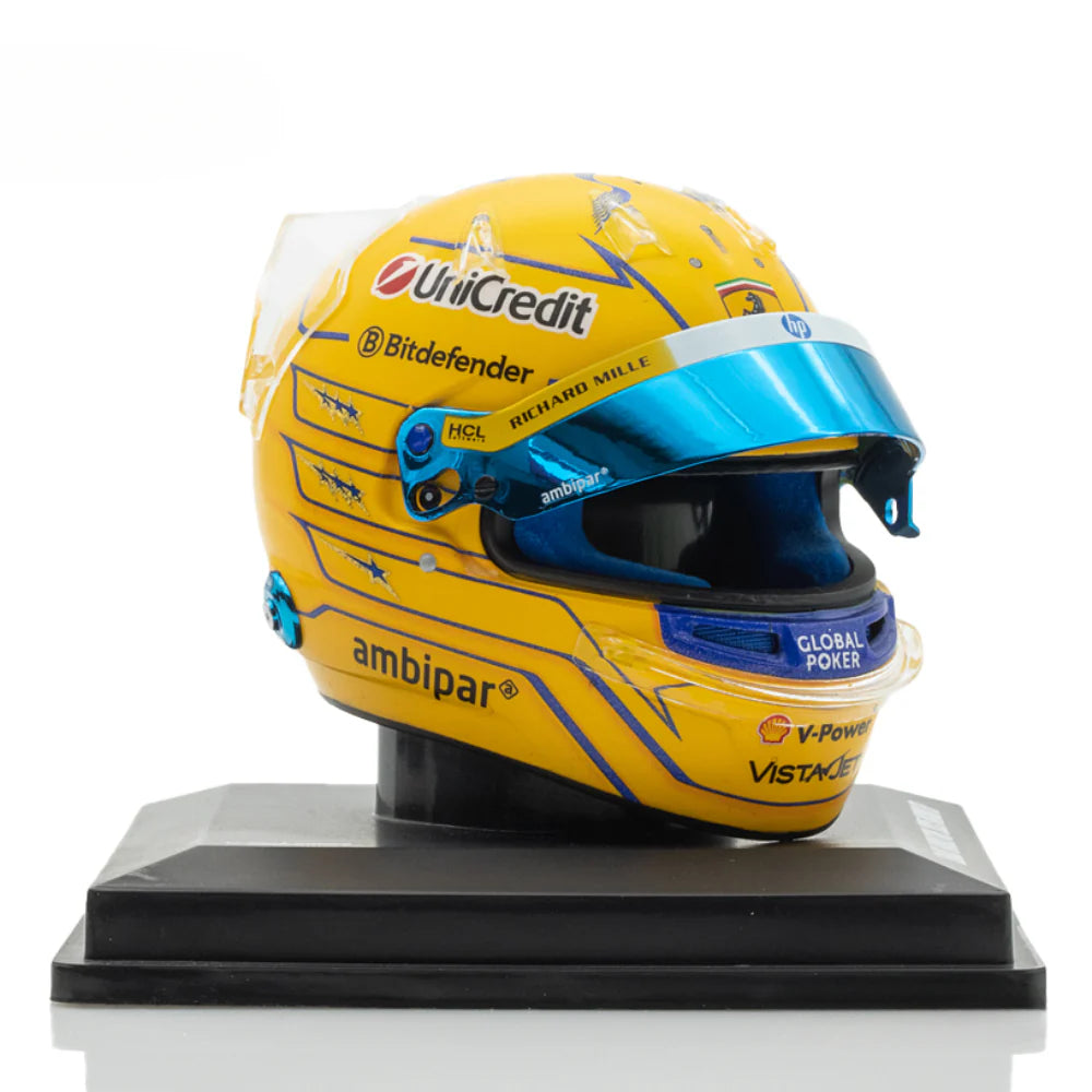 1:5 Lewis Hamilton Miami GP 2025 Helmet