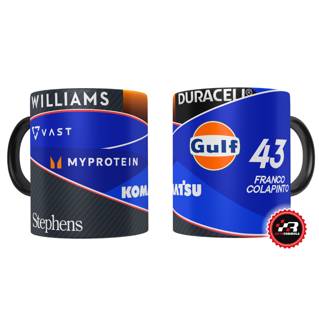 Franco Colapinto Williams Racing 2024 Mug