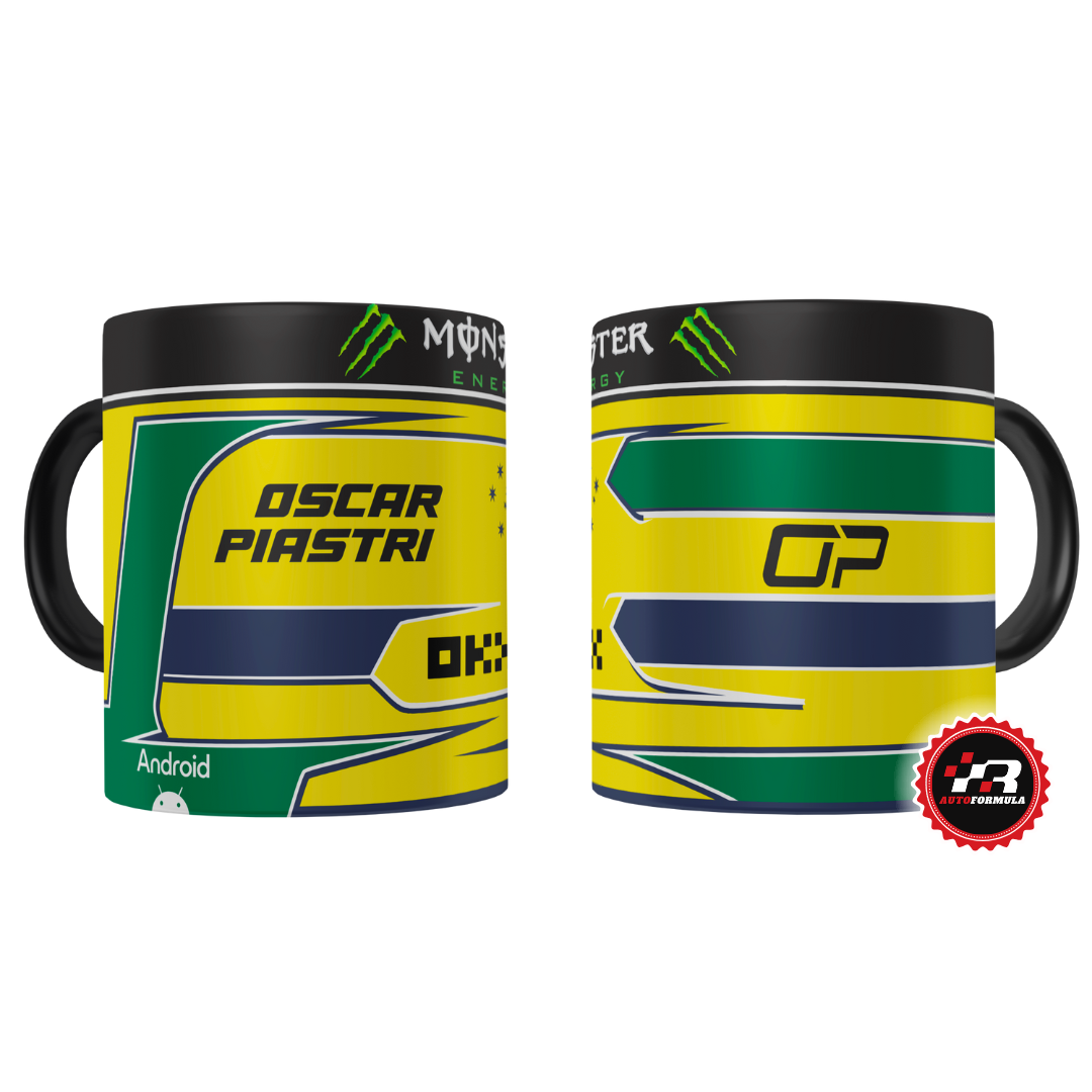 Oscar Piastri Monaco GP Helmet Mug