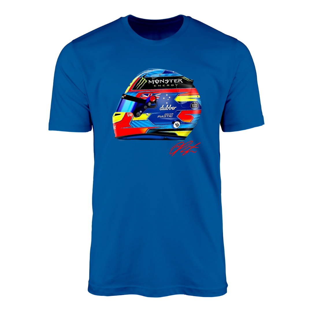 Oscar Piastri 2024 Helmet T-shirt