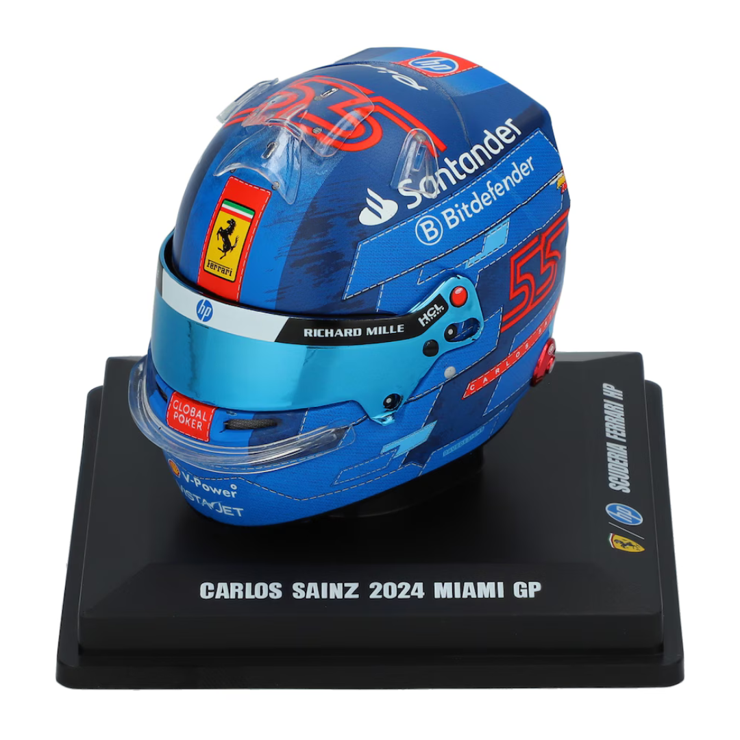 Carlos Sainz Miami 2024 1:5 Scale Helmet