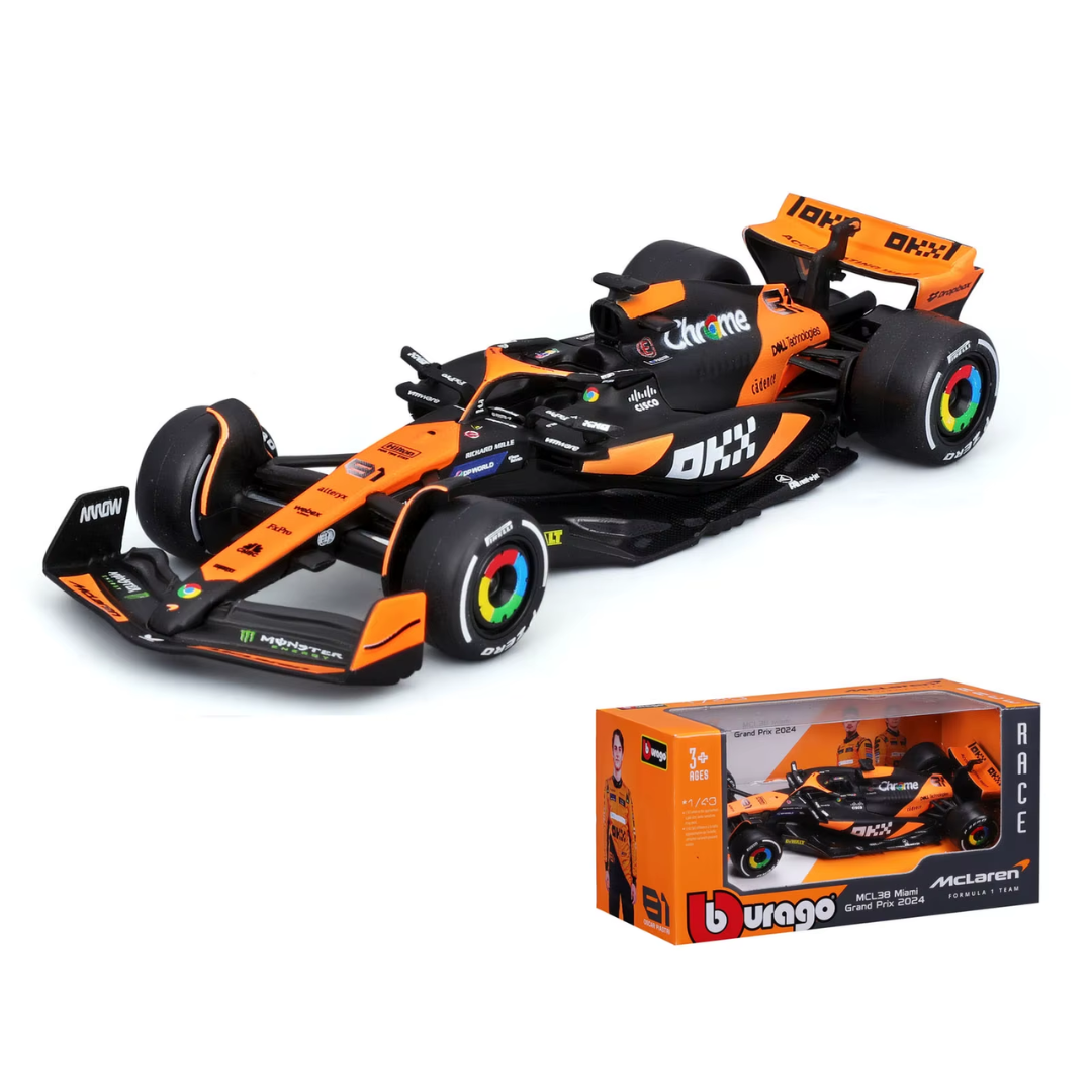 MCL38 McLaren F1 2024 1:43 - Oscar Piastri 81 Scale Car