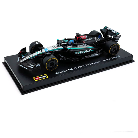 W15 Mercedes F1 2024 1:43 -  George Russell 63 Scale Car