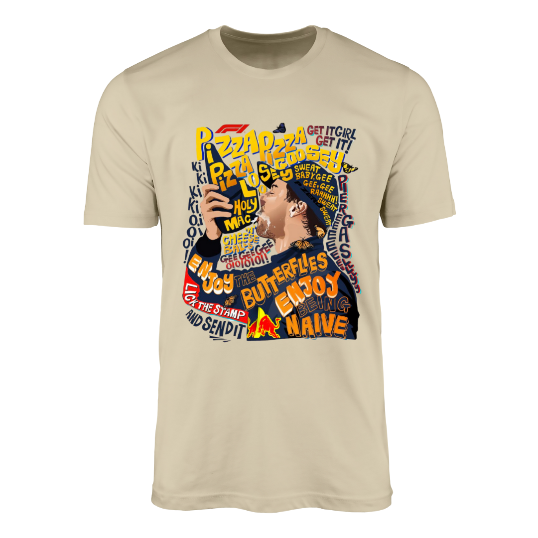 Daniel Ricciardo Red Bull Racing F1 Tribute T-shirt