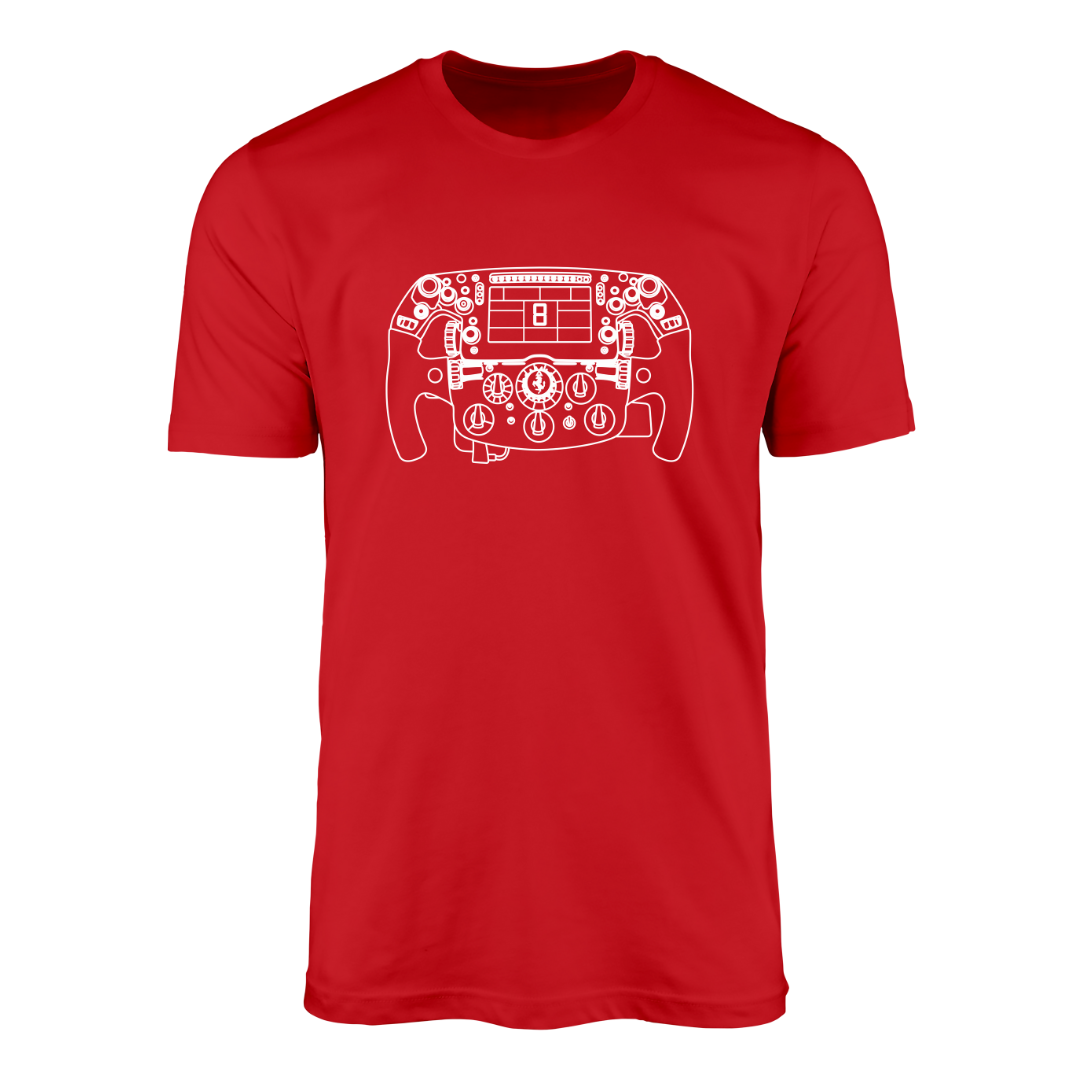 F1 Team 2023 Steering Wheel T-shirt