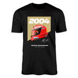 Michael Schumacher 2004 Helmet T-shirt