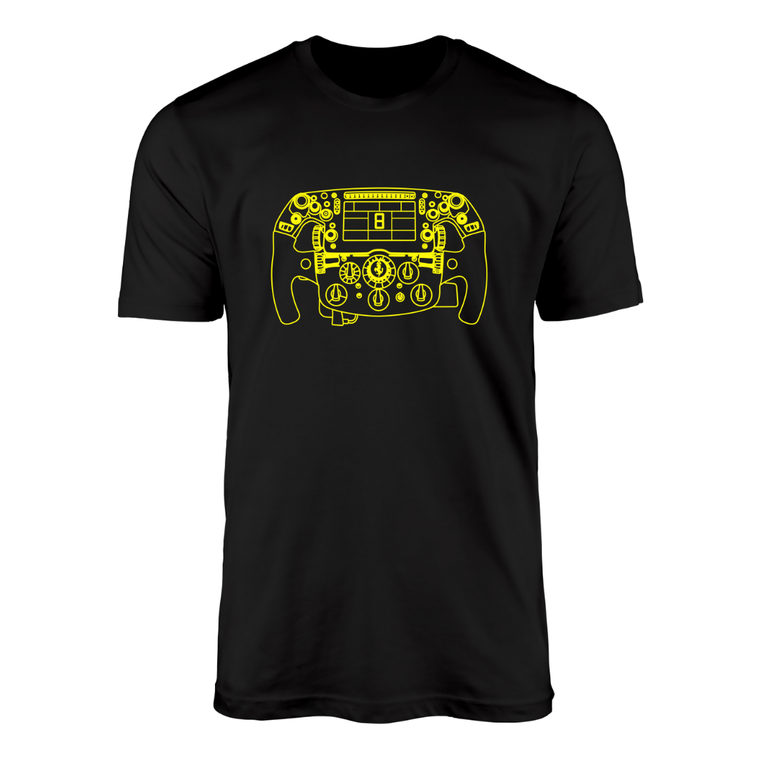 F1 Team 2023 Steering Wheel T-shirt