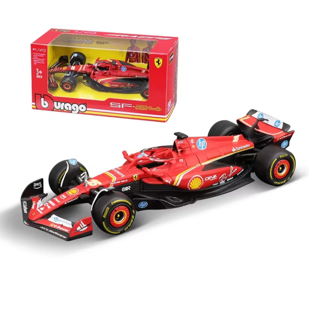SF24 Scuderia Ferrari F1 2024 1:43 - Charles Leclerc 16 Scale Car