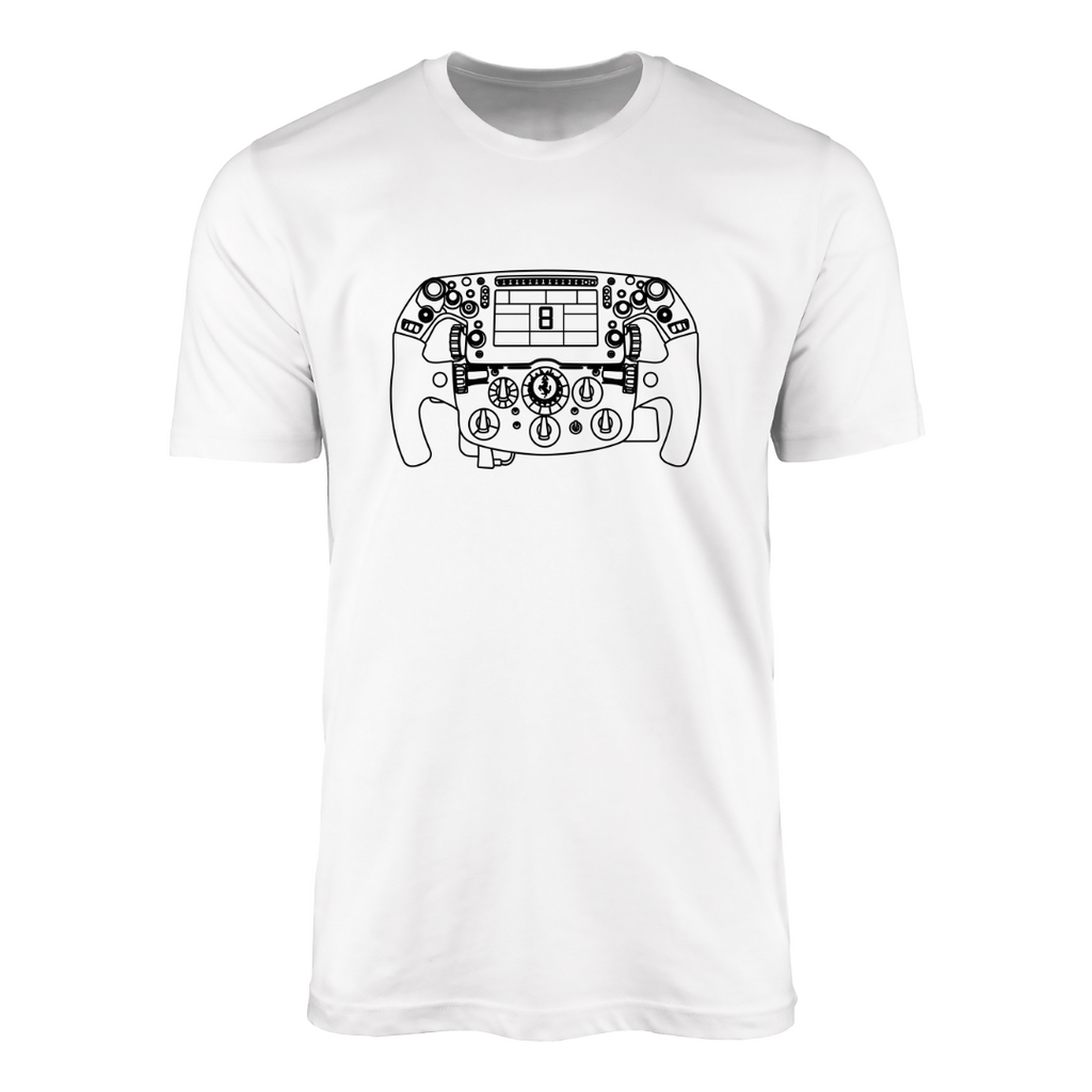 F1 Team 2023 Steering Wheel T-shirt