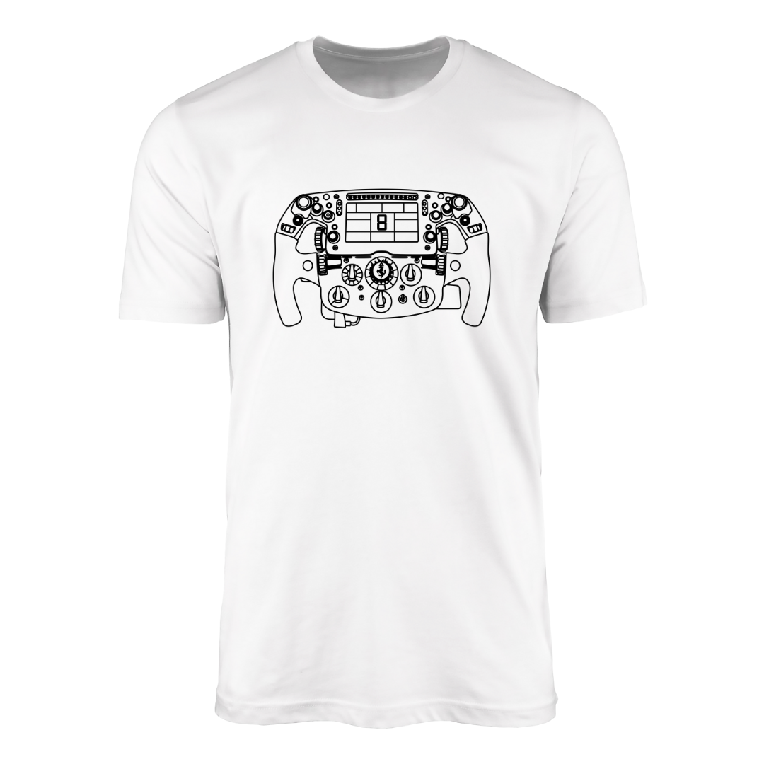 F1 Team 2023 Steering Wheel T-shirt