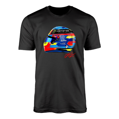 Oscar Piastri 2024 Helmet T-shirt