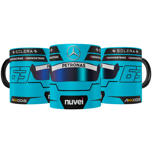 George Russell 2025 Helmet Mug
