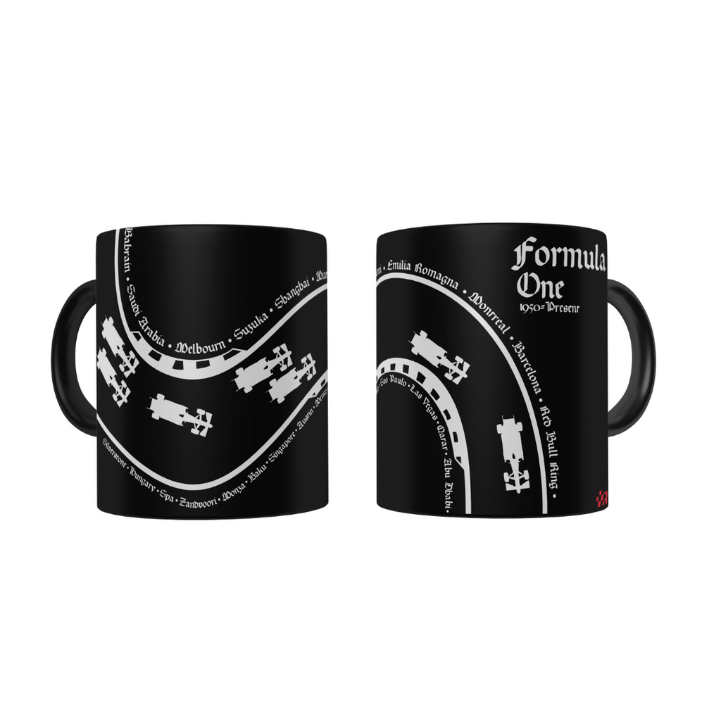 Formula One 1950 and Present Mug