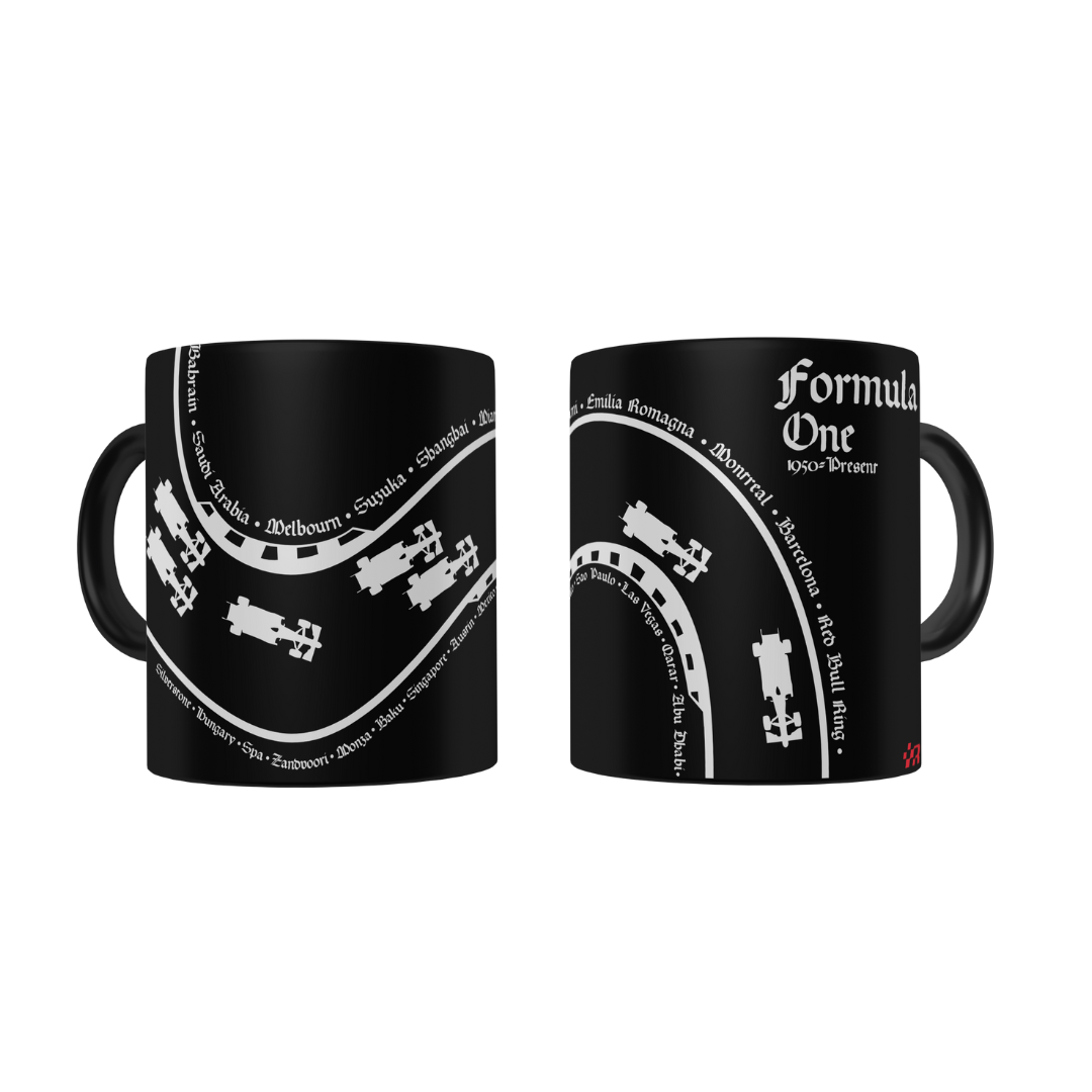 Formula One 1950 and Present Mug