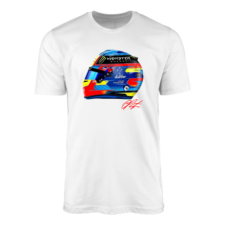Oscar Piastri 2024 Helmet T-shirt