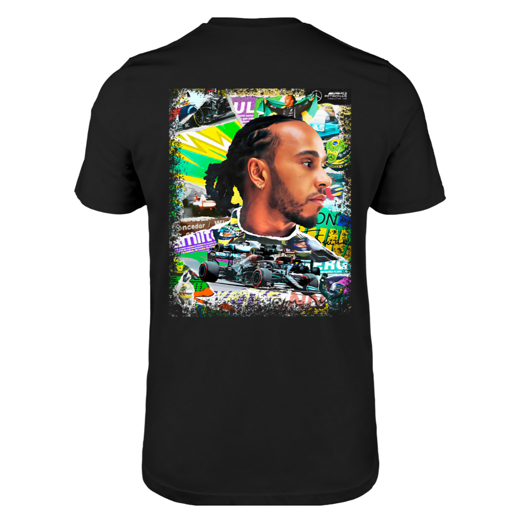 Lewis Hamilton Still We Rise Brazil T-shirt
