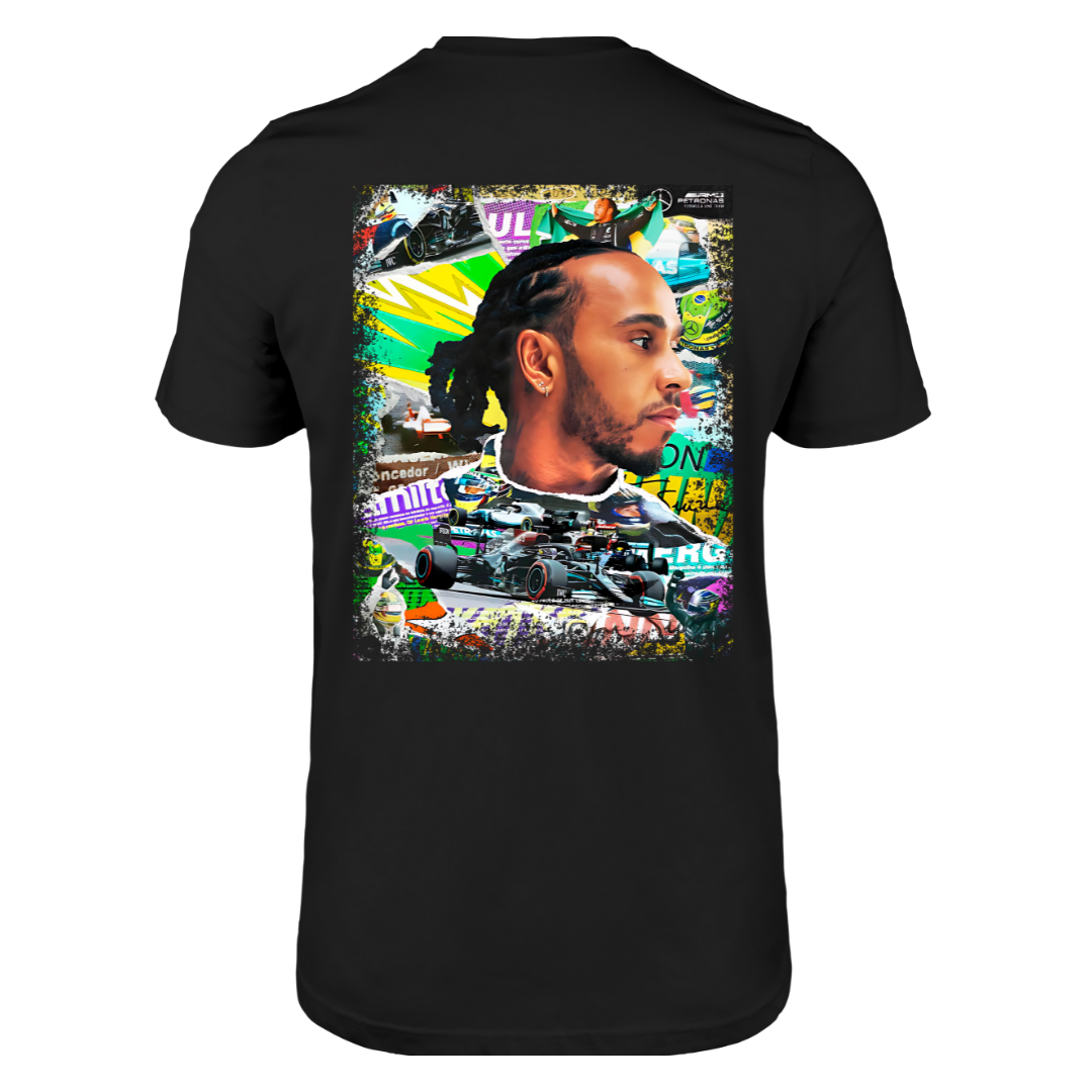 Lewis Hamilton Still We Rise Brazil T-shirt