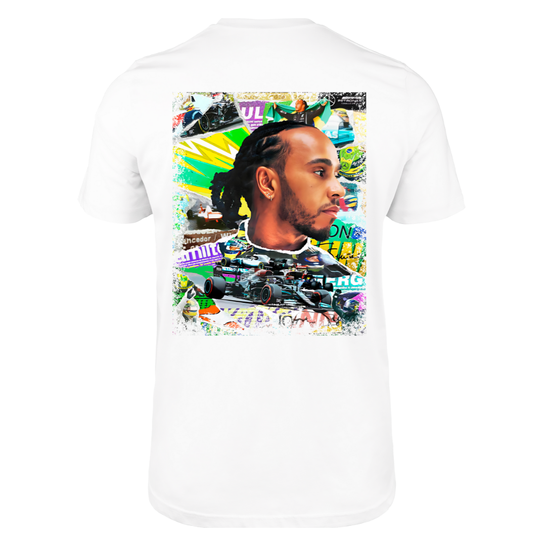 Lewis Hamilton Still We Rise Brazil T-shirt