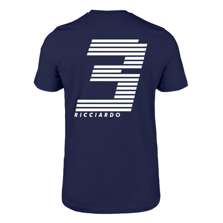 Daniel Ricciardo 3 Racing Bulls F1 Team 2024 Navy T-shirt