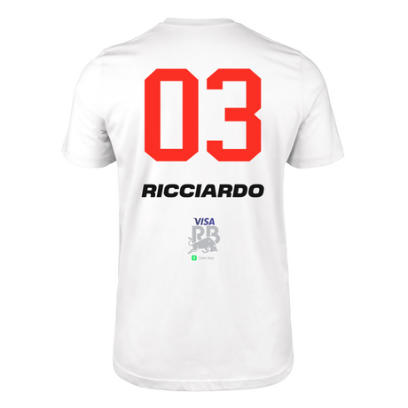 Visa RB Cash App 2024 Daniel Ricciardo 3 T-shirt
