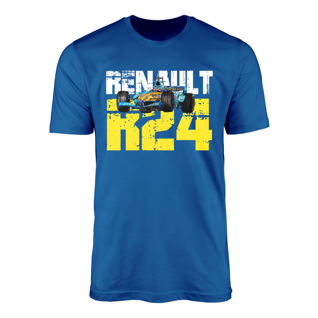 Fernando Alonso Two-time World Champion Renault R24 T-shirt