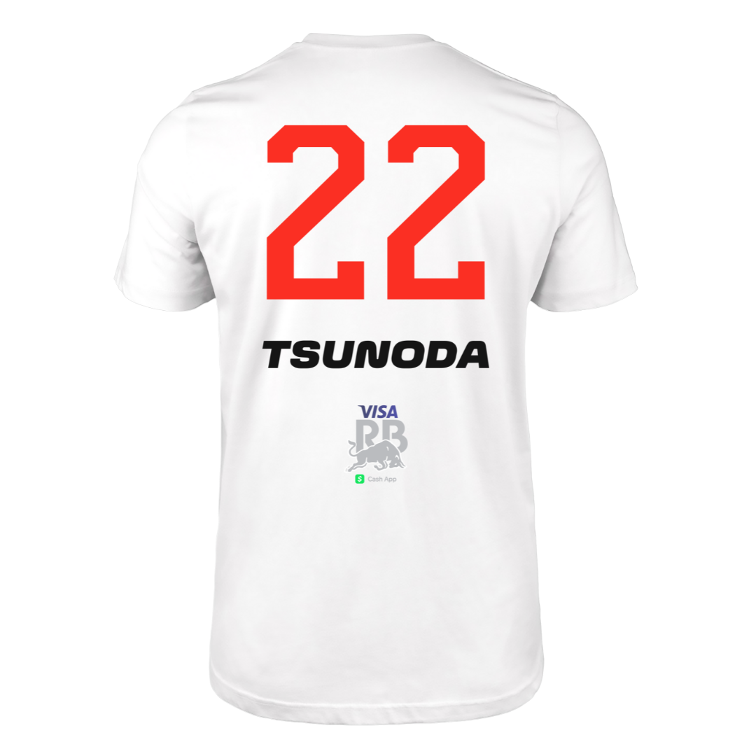 Visa RB Cash App 2024 Yuki Tsunoda 22 T-shirt