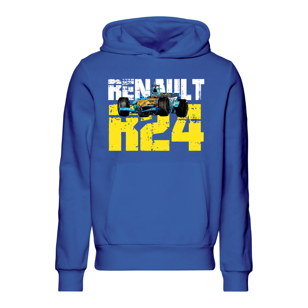 Fernando Alonso Two-time World Champion Renault R24 Hoodie