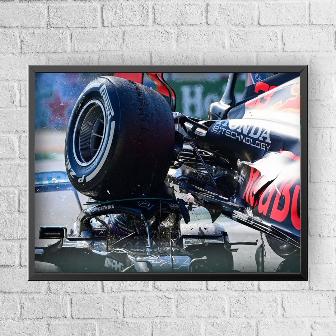 Lewis Hamilton x Max Verstappen 2021 Italian GP Poster