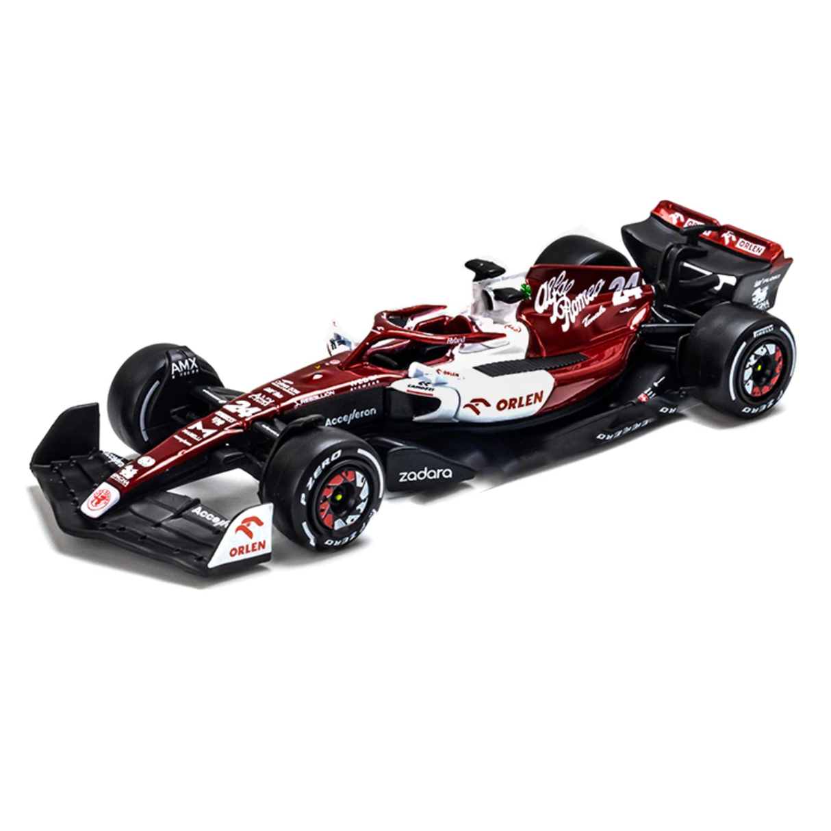 C42 Alfa Romeo ORLEN F1 Team 2022 1:43 Zhou Guanyu Scale Car