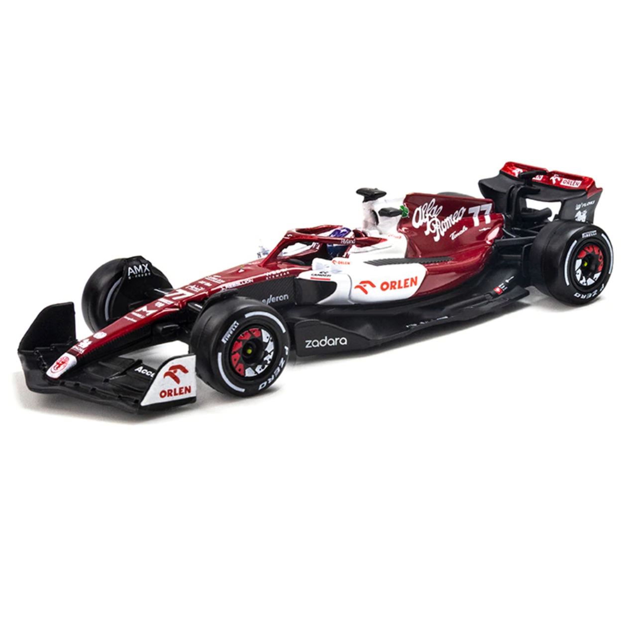 C42 Alfa Romeo ORLEN F1 Team 2022 1:43 BOX Valtteri Bottas Scale Car