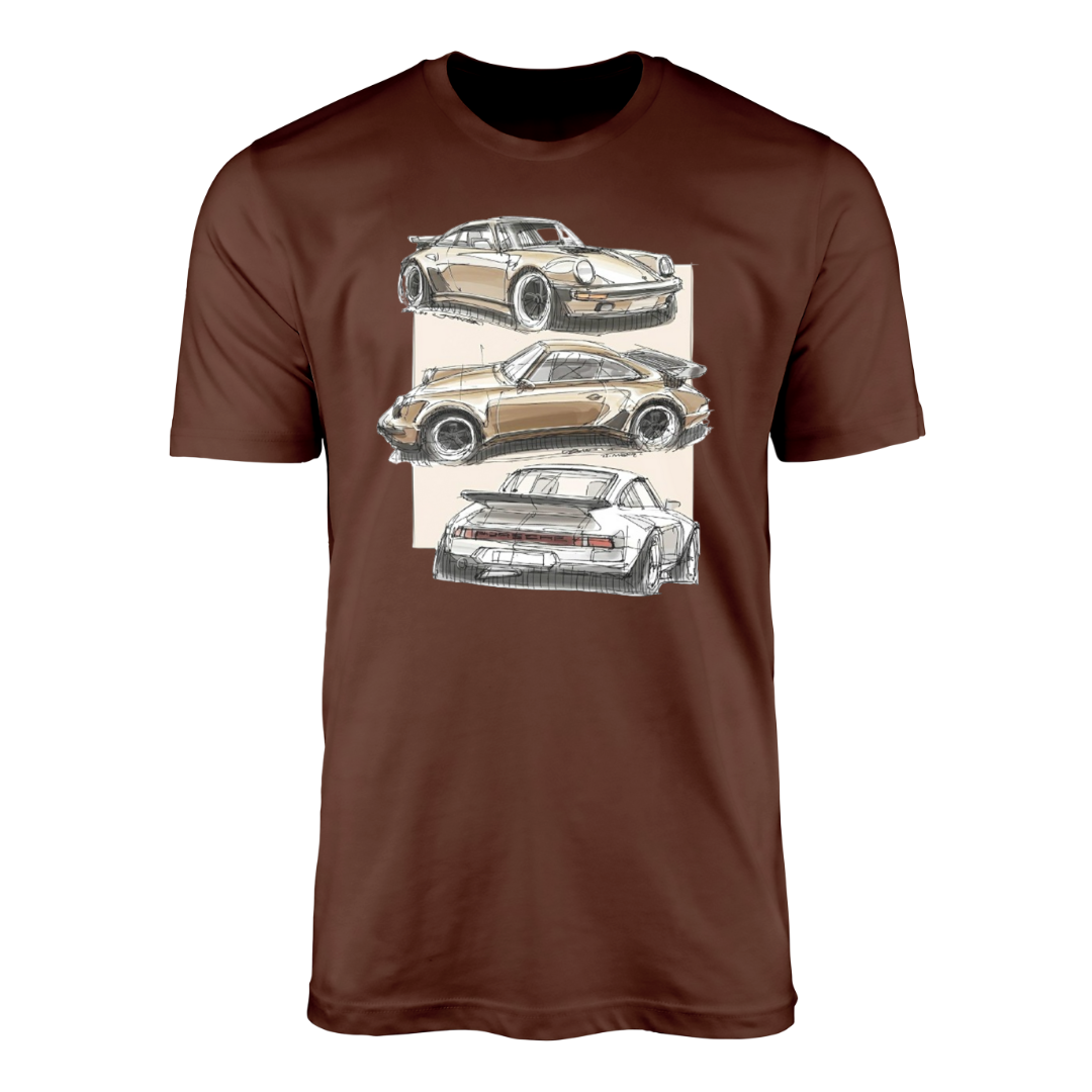 Porsche 911 S 1975 T-shirt