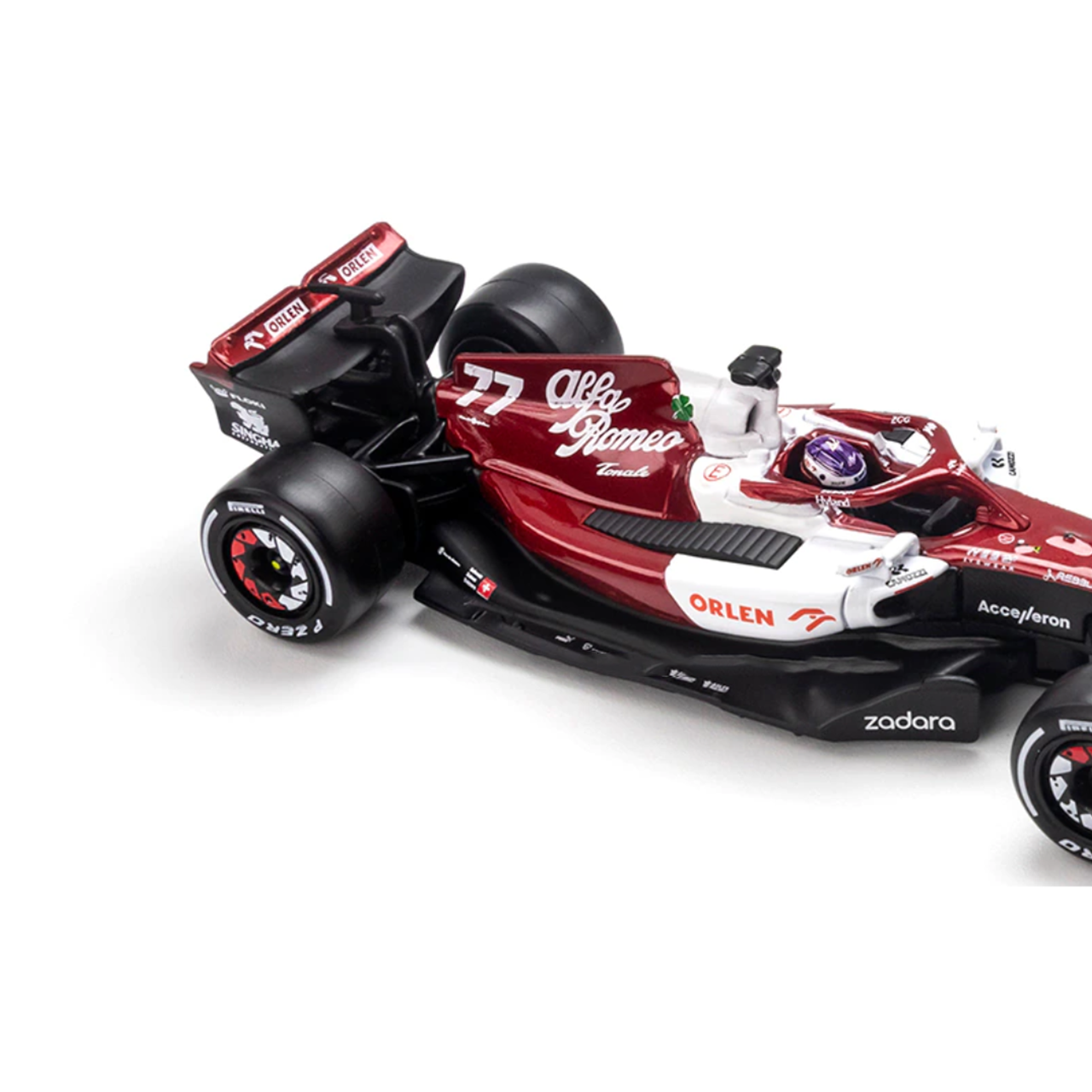 C42 Alfa Romeo ORLEN F1 Team 2022 1:43 BOX Valtteri Bottas Scale Car