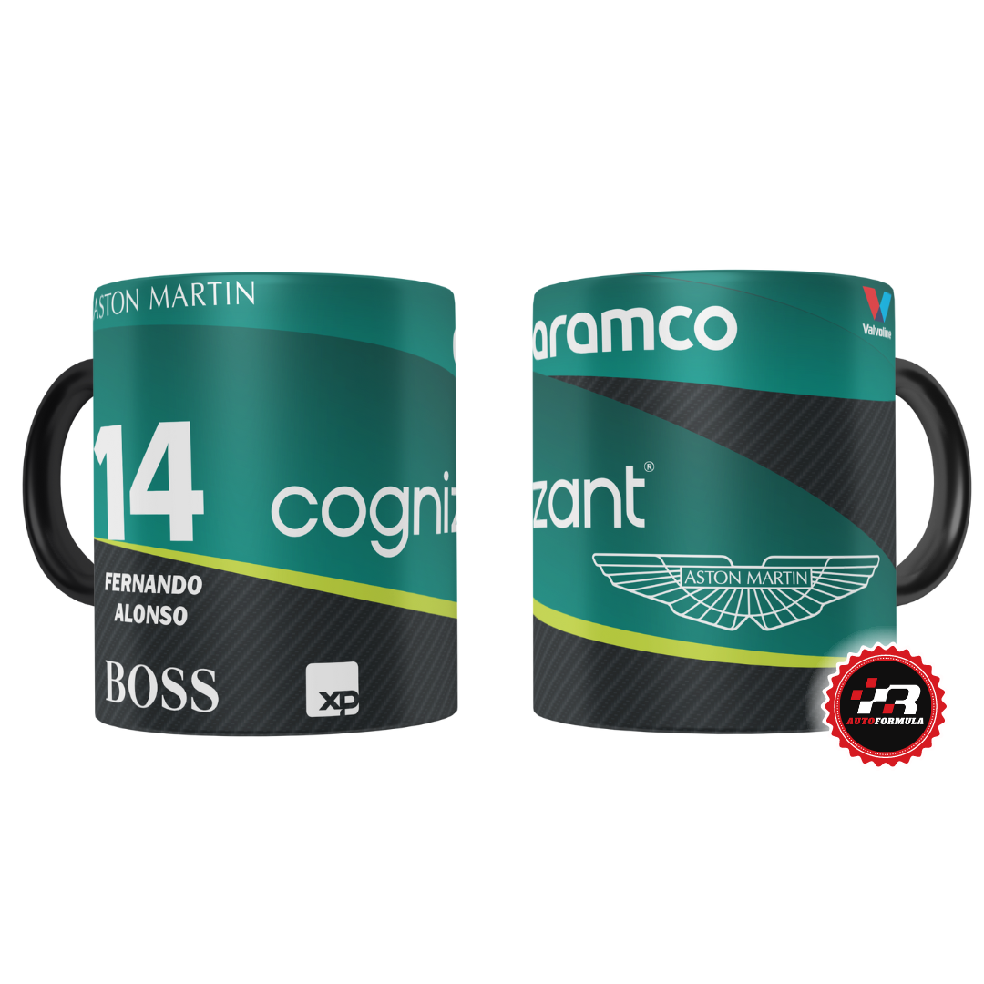 Fernando Alonso Aston Martin 2024 Mug
