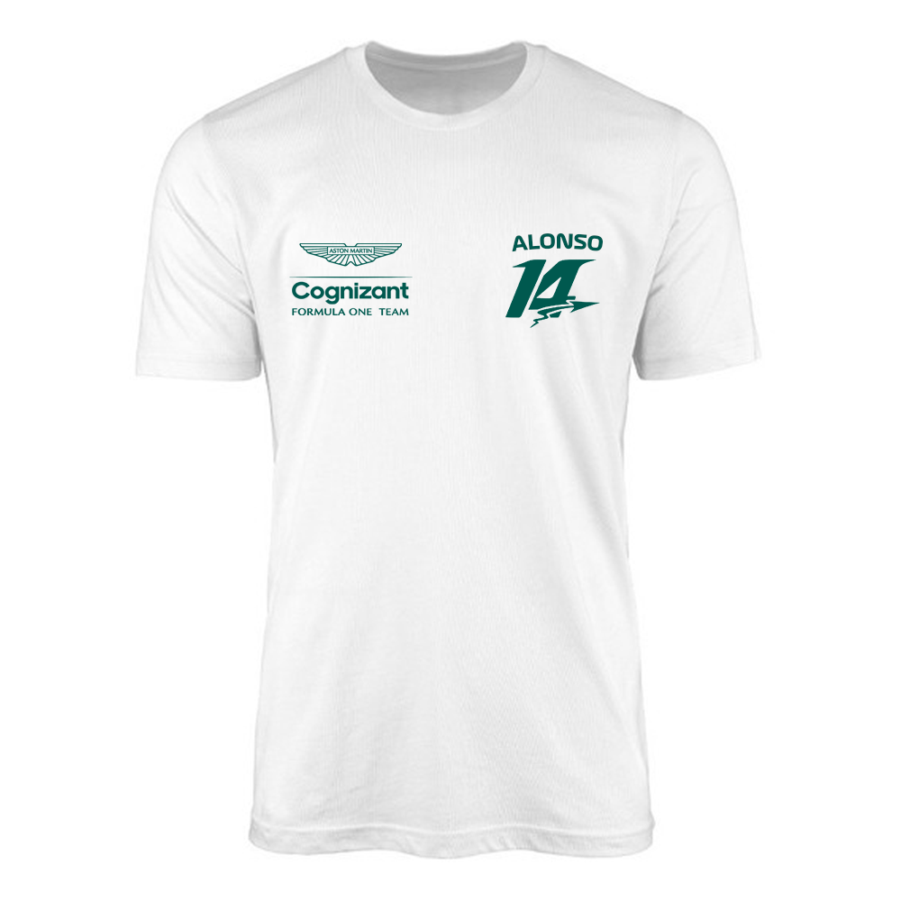 Fernando Alonso 14 Aston Martin F1 Team 2024 T-shirt