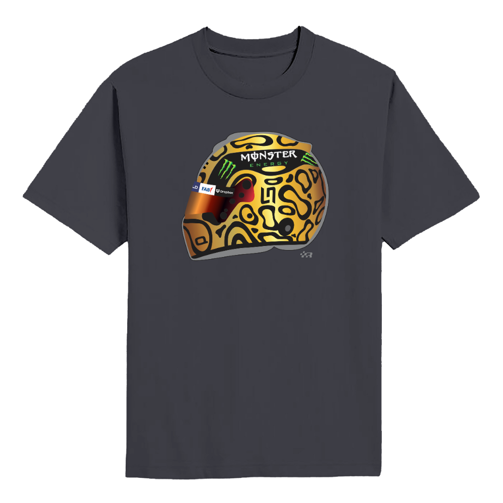 Lando Norris 2025 World Champion Helmet T-shirt
