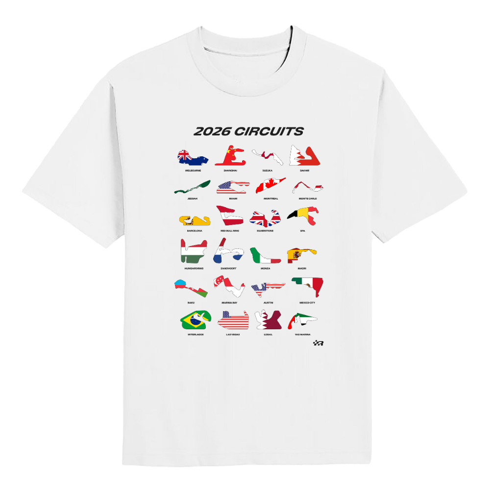 2026 F1 Circuits T-shirt