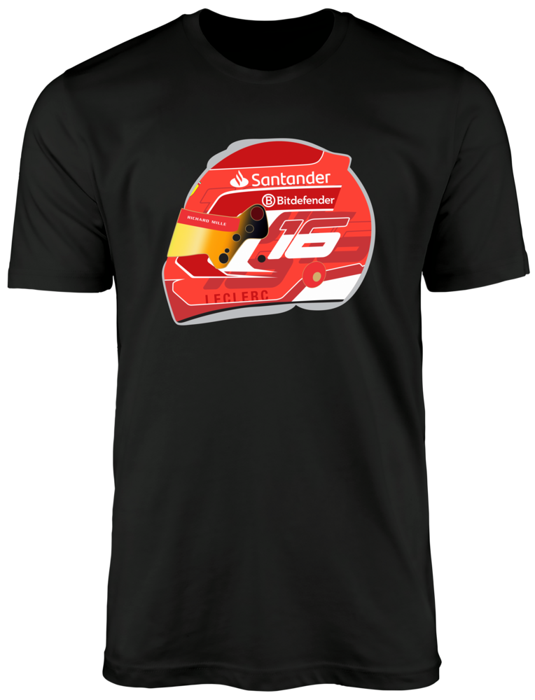 Charles Leclerc 2024 Helmet T-shirt